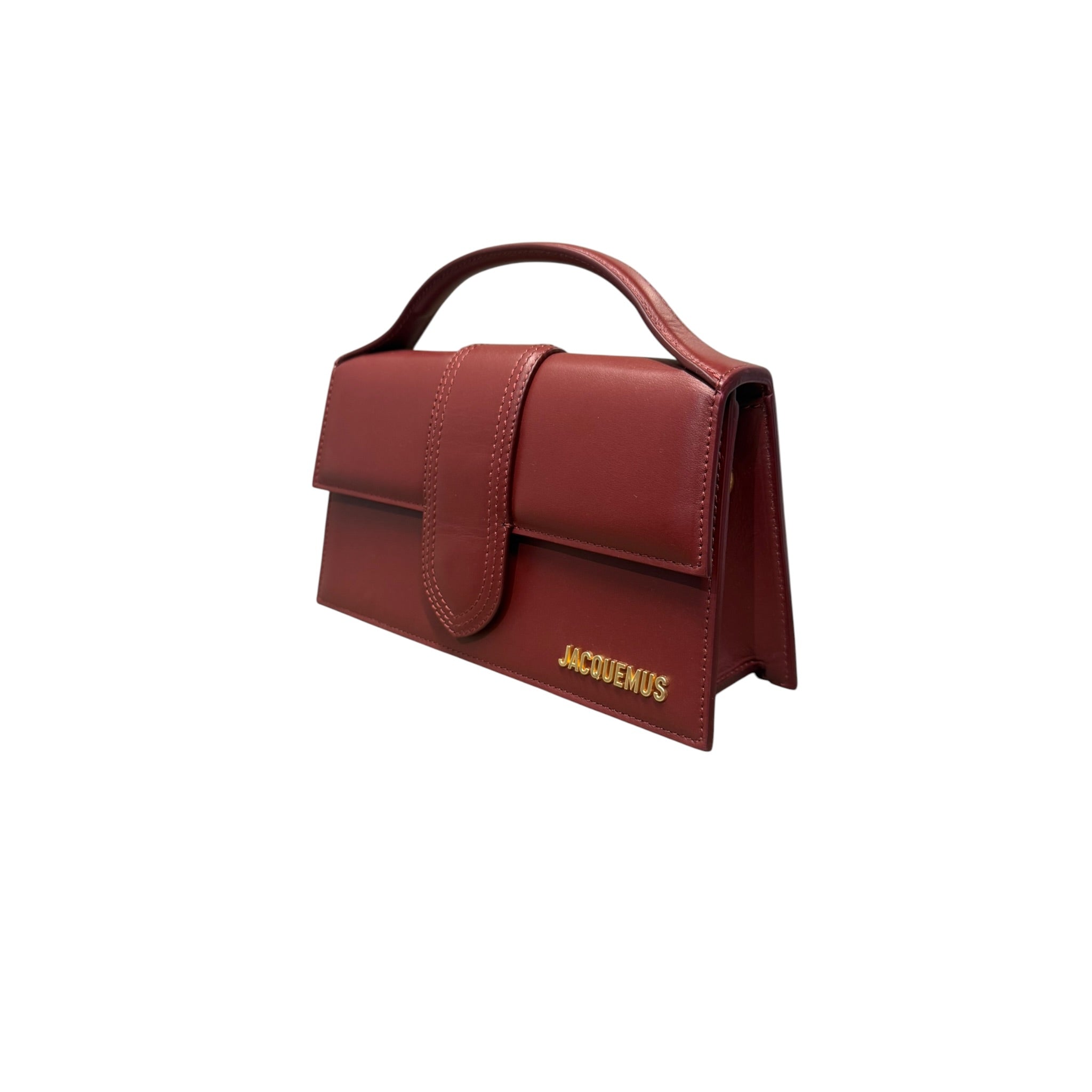 JACQUEMUS LE GRAND BAMBINO BORGUNDY