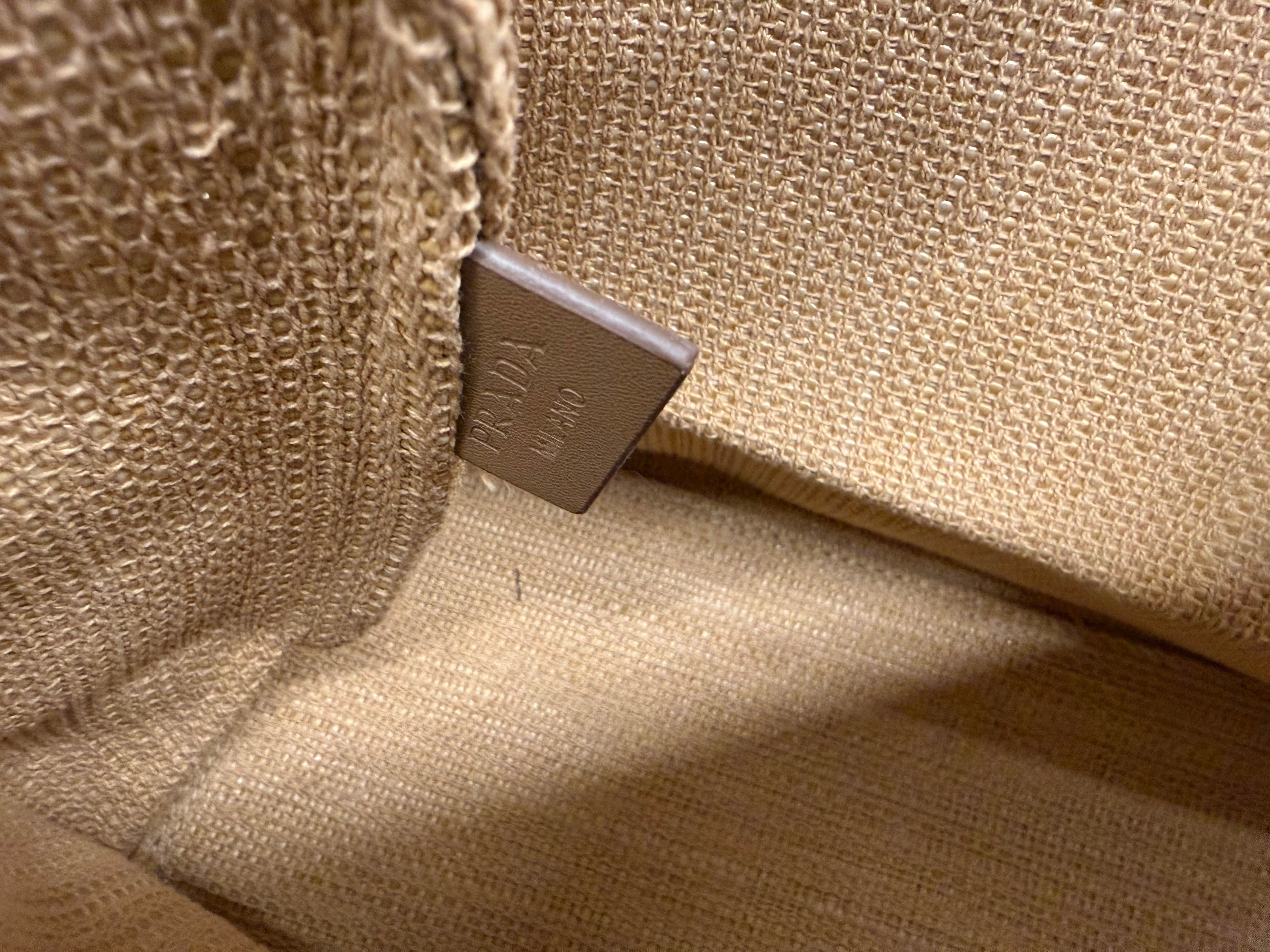 PRADA SHOPPER MARE PICCOLA