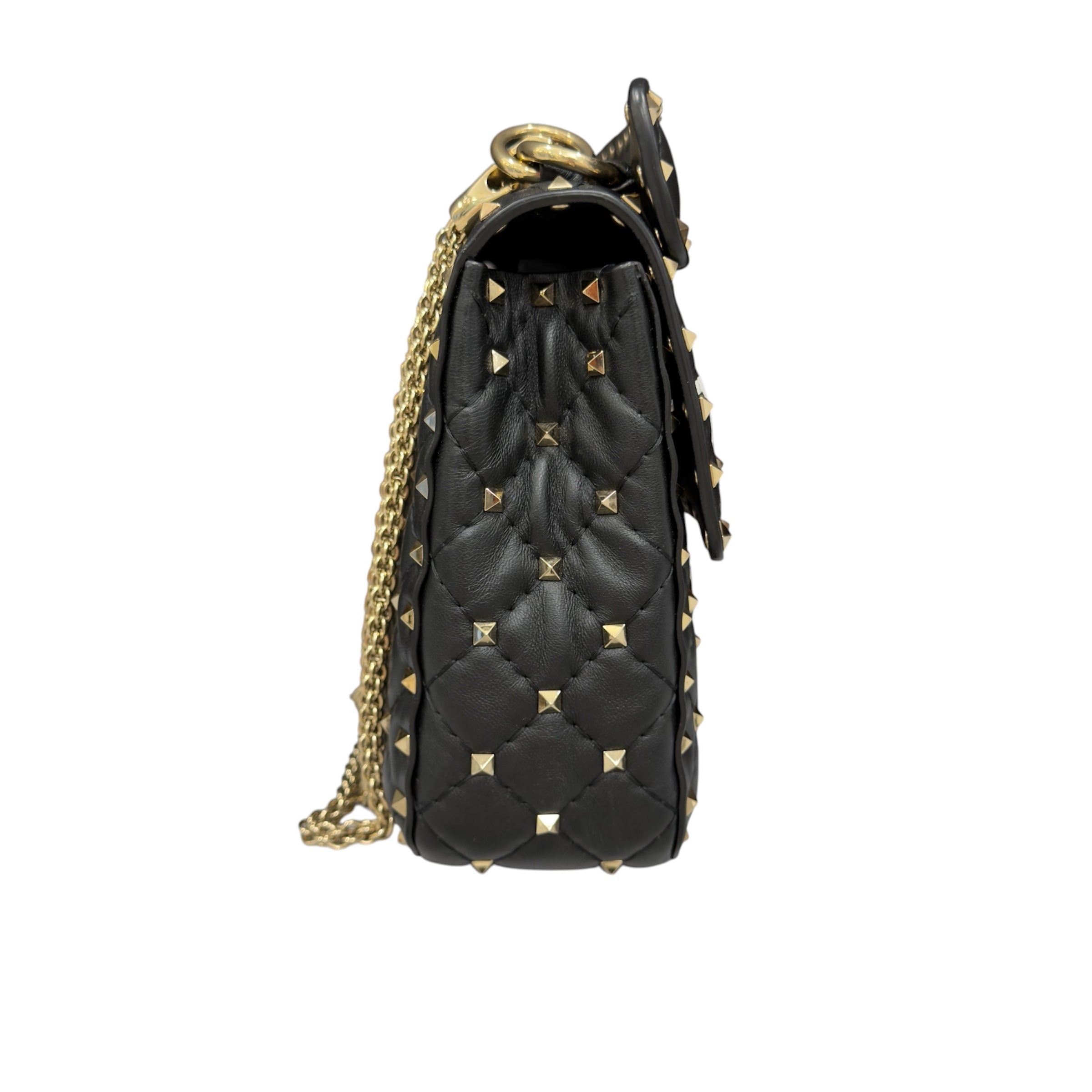 Valentino Rockstud Nera in pelle