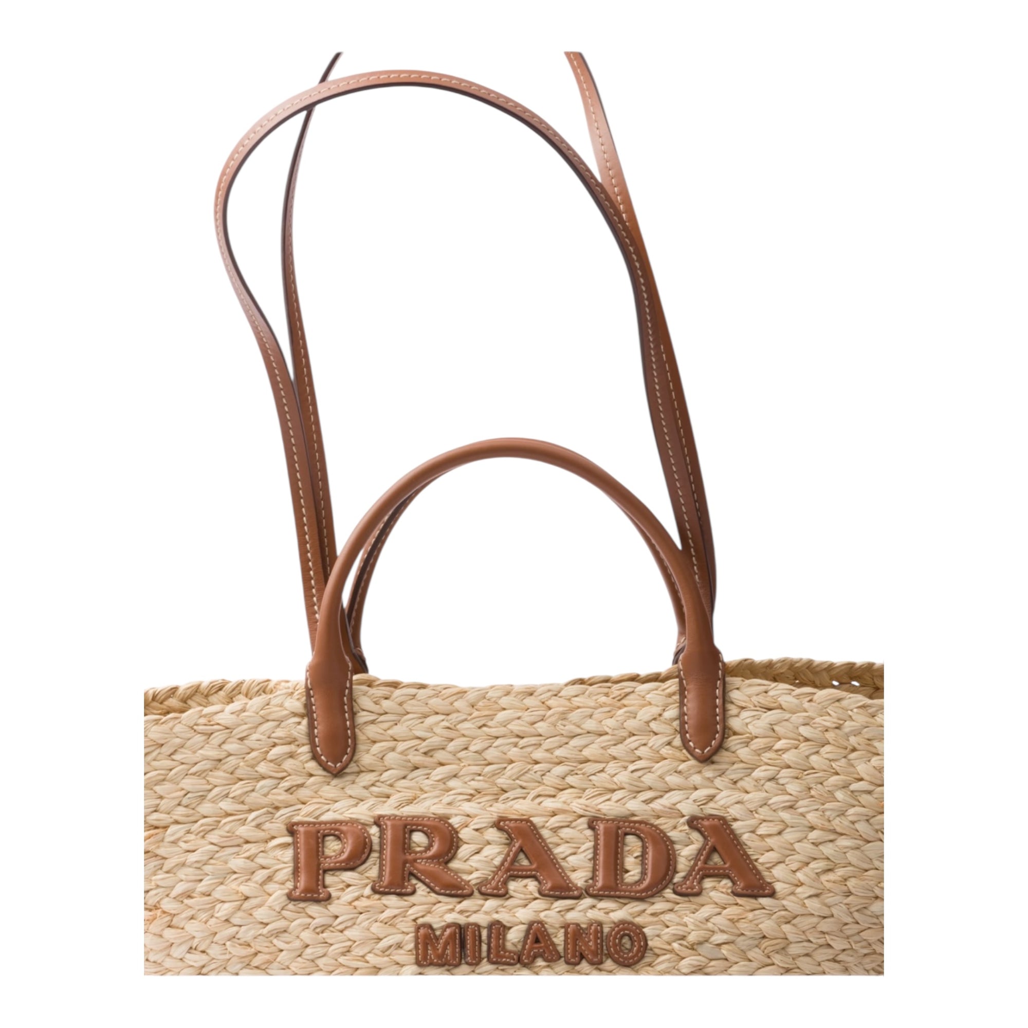 PRADA BORSA IN RAFIA