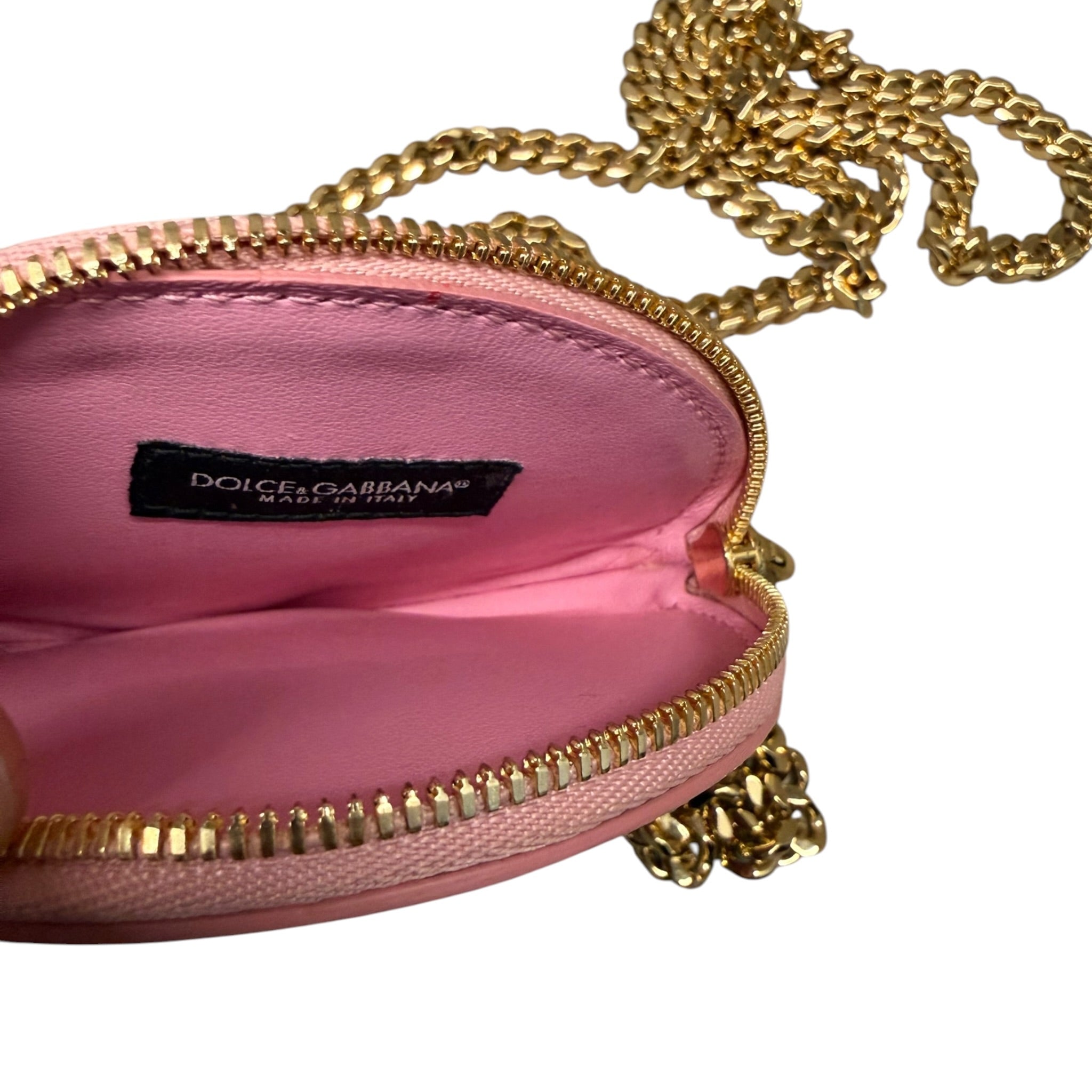 Dolce e Gabbana round portamonete