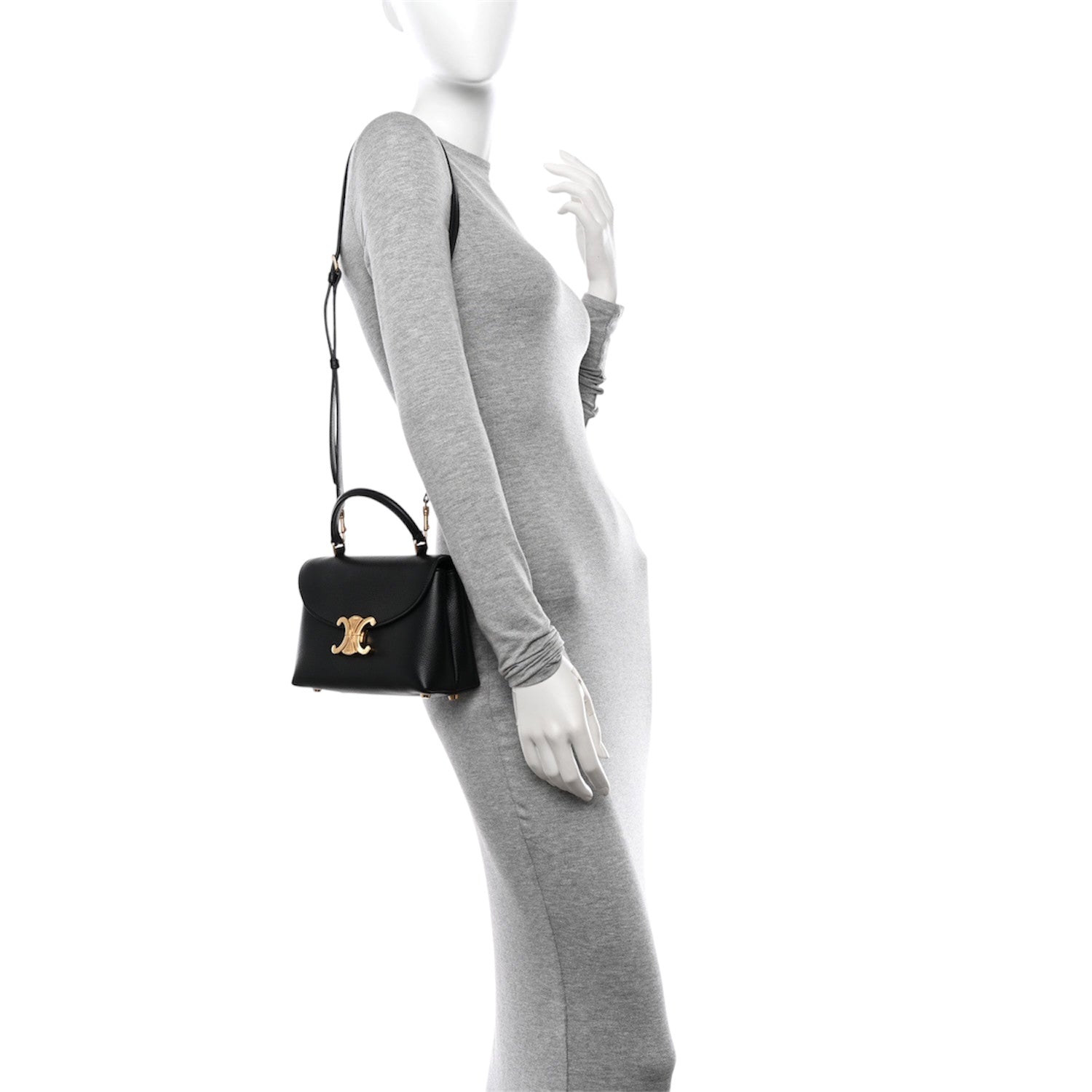 Celine Nino Teen Nera in Pelle