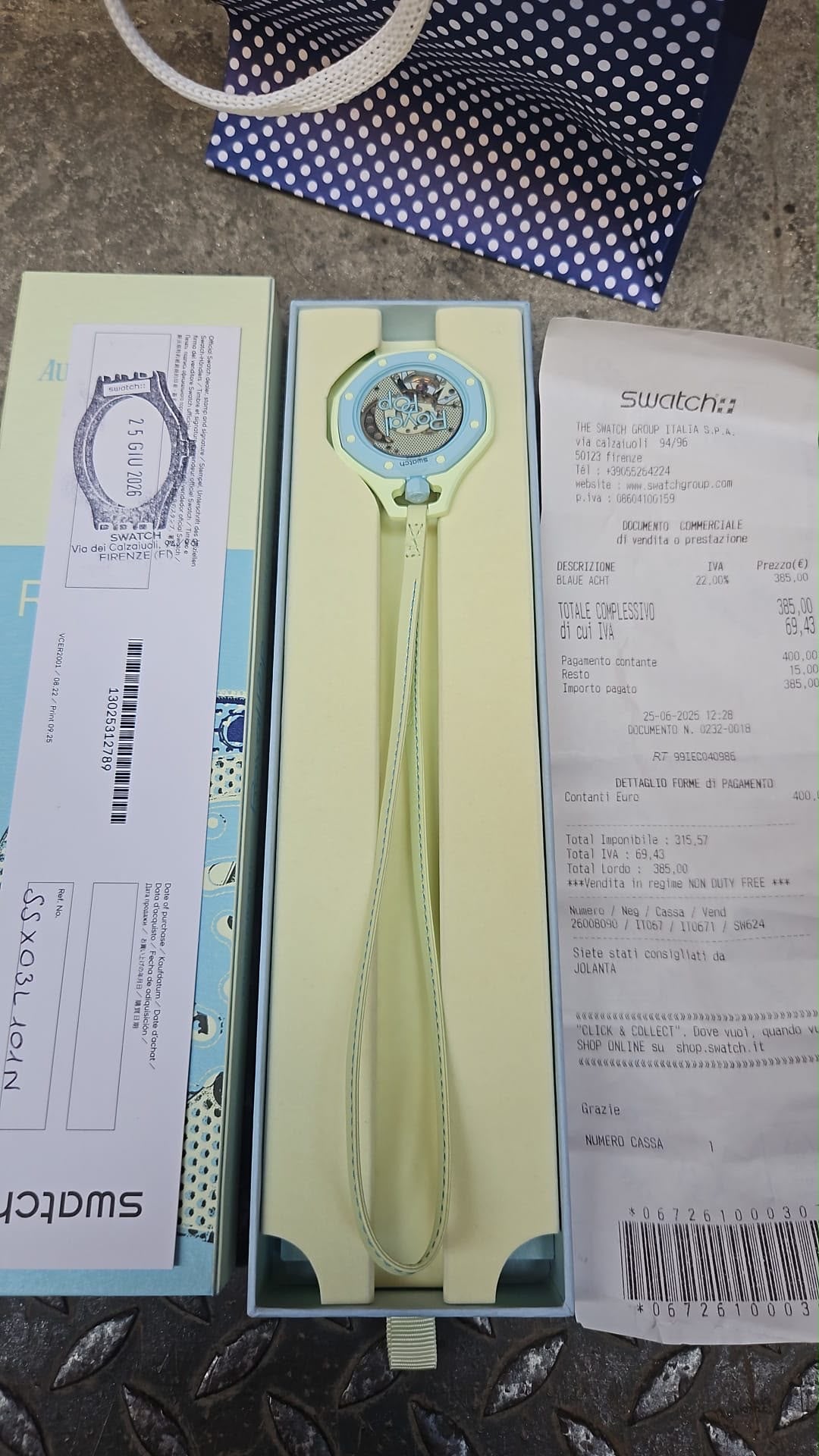 AP x SWATCH ROYAL POP