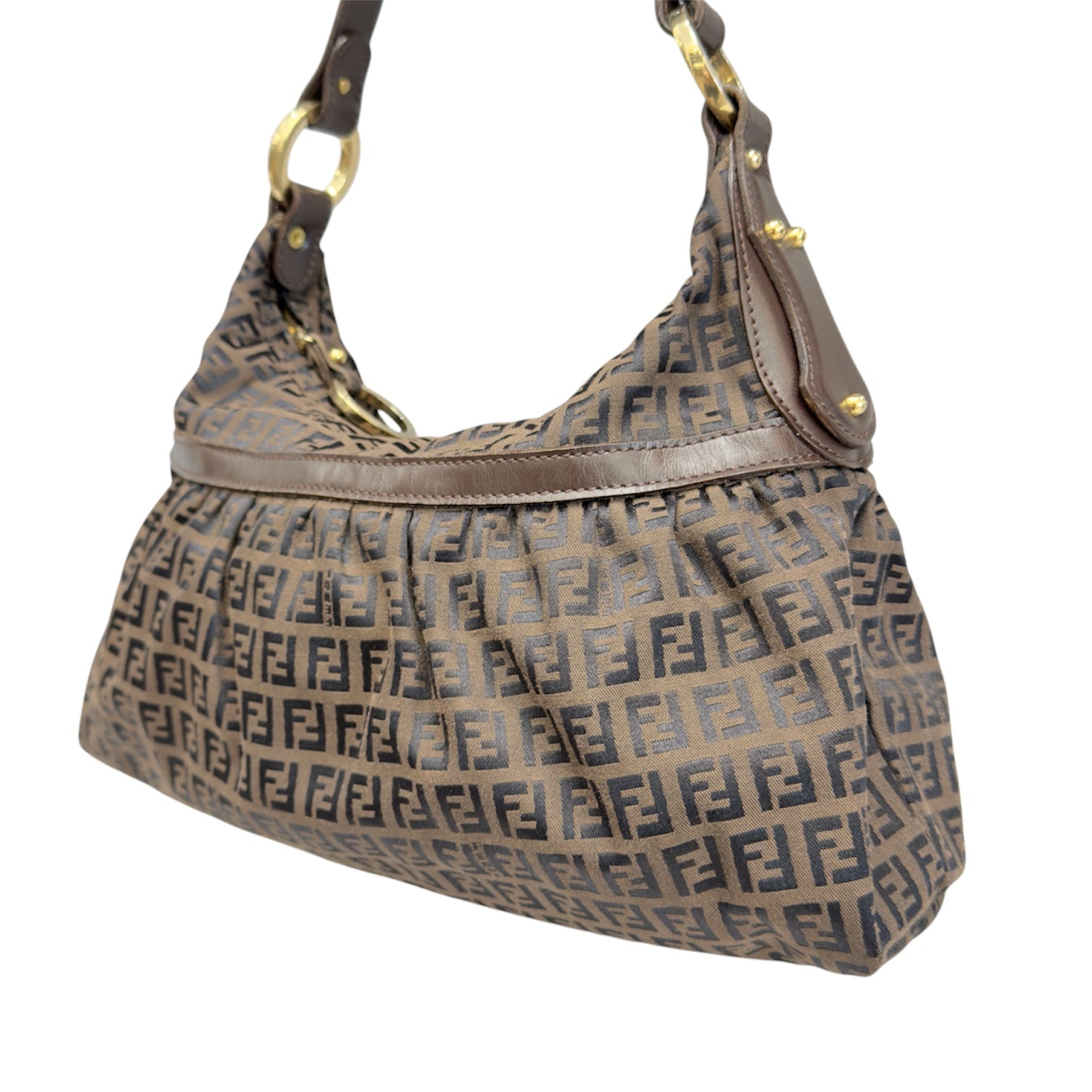 Fendi Chef Borsa a spalla in tela