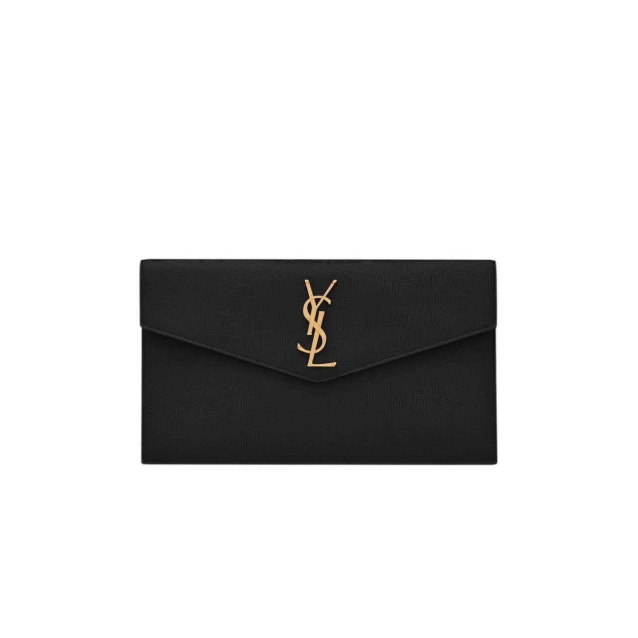 YSL Pochette Uptown in pelle Nera