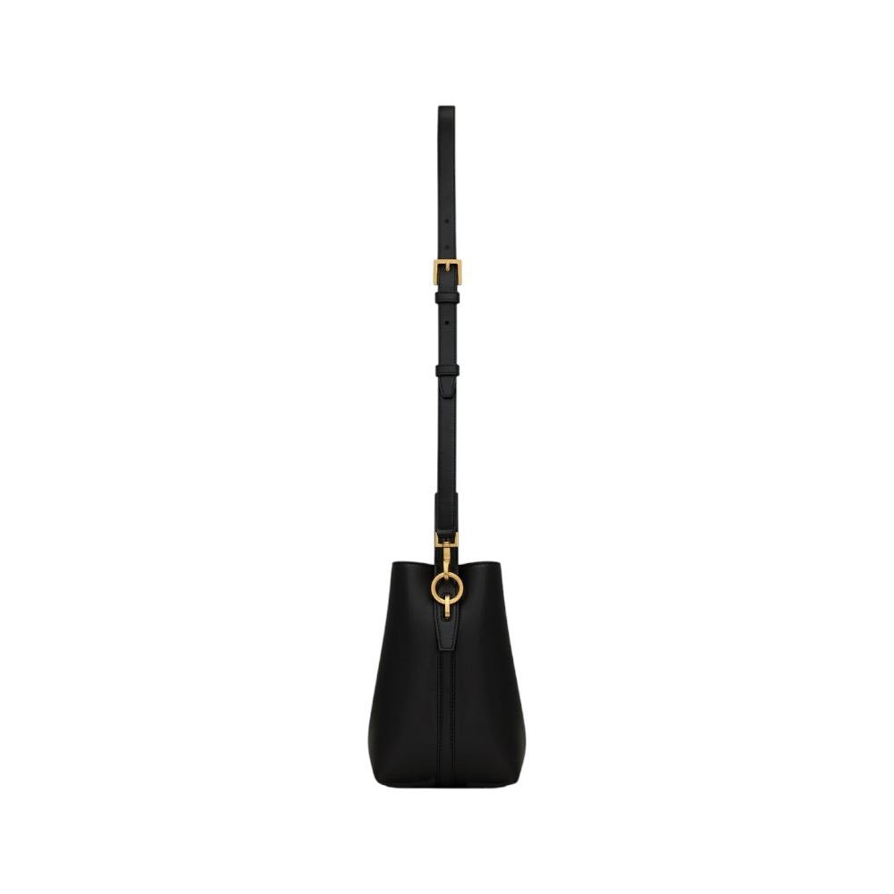 YSL Le 37 Mini Nera In Pelle Lucida
