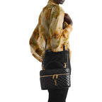 YSL Gaby Vanity Grande Bag in pelle nera