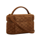 YSL Gaby Vanity Medio Marrone Scamosciato