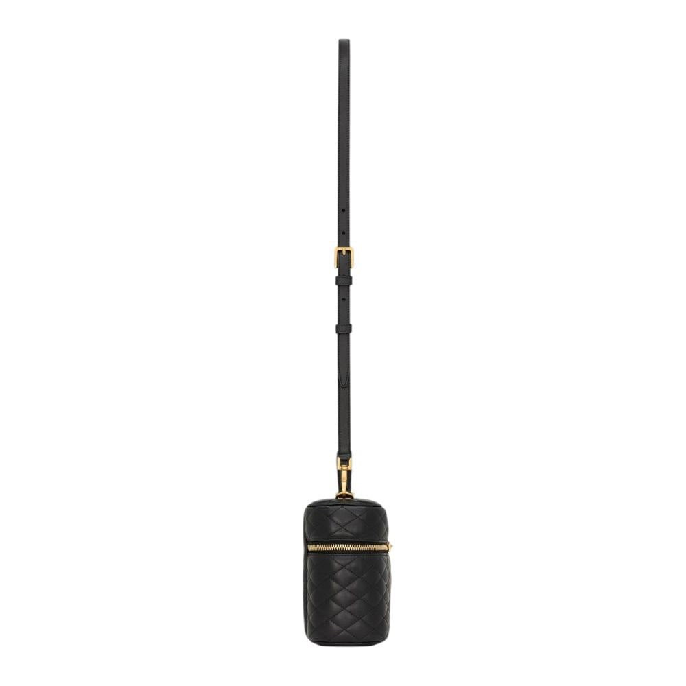YSL Gaby Vanity Grande Bag in pelle nera