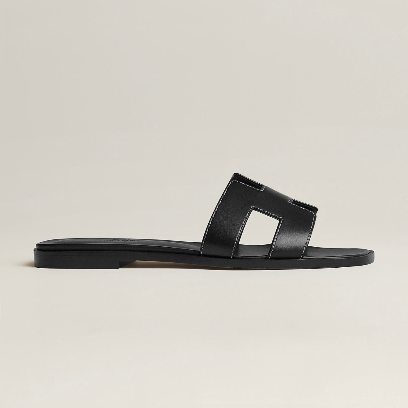 PRE ORDER HERMÈS SANDALI ORAN 38 NERE