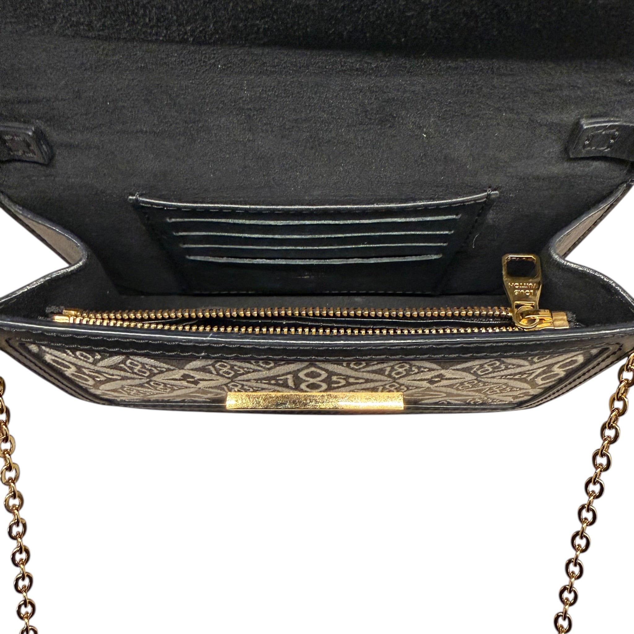 Louis Vuitton Dauphine Chain Wallet