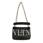 Valentino Rockstud Nera in pelle