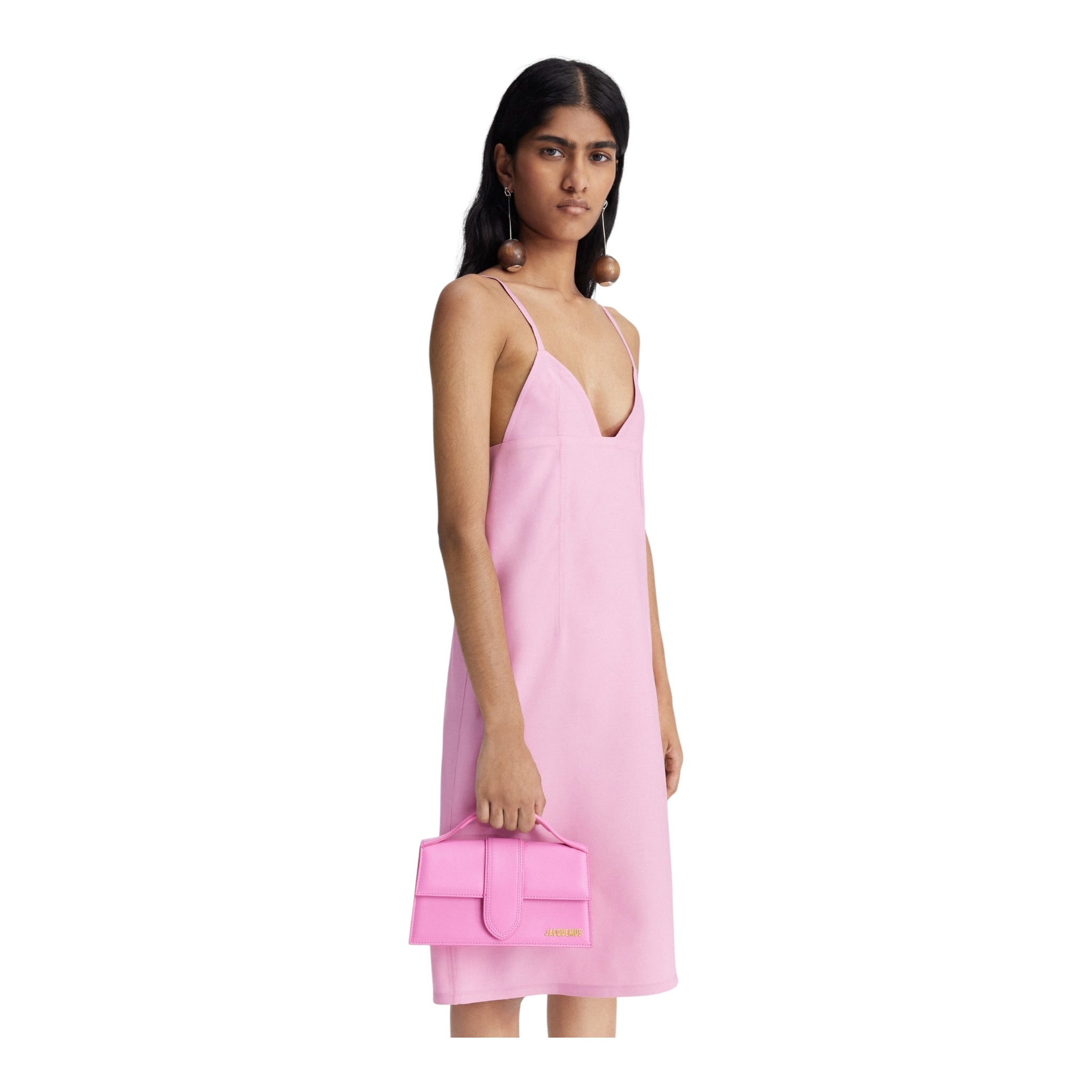 JACQUEMUS LE GRAND BAMBINO FUCSIA