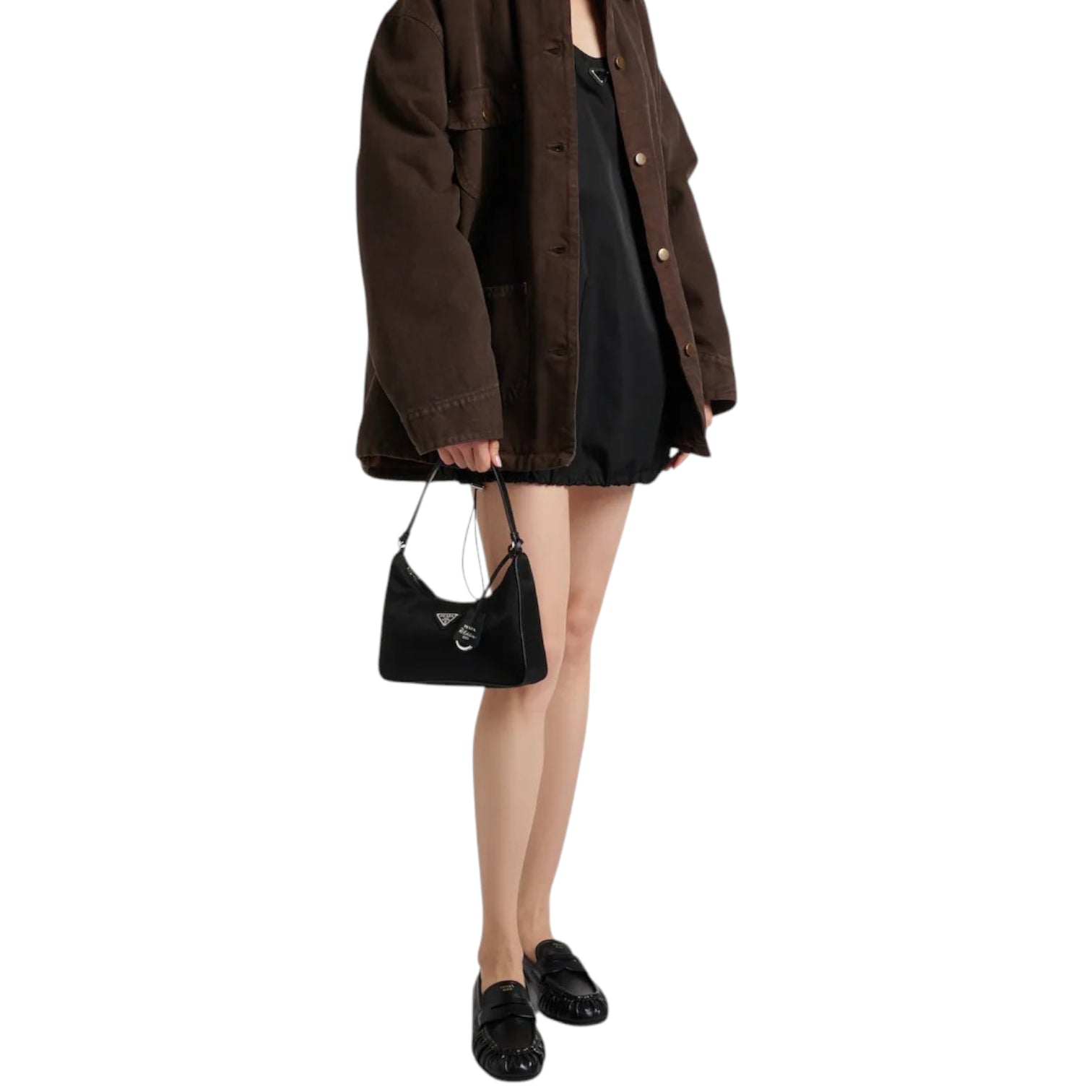 Prada Mini Borsa Re-Edition 2005 Nera