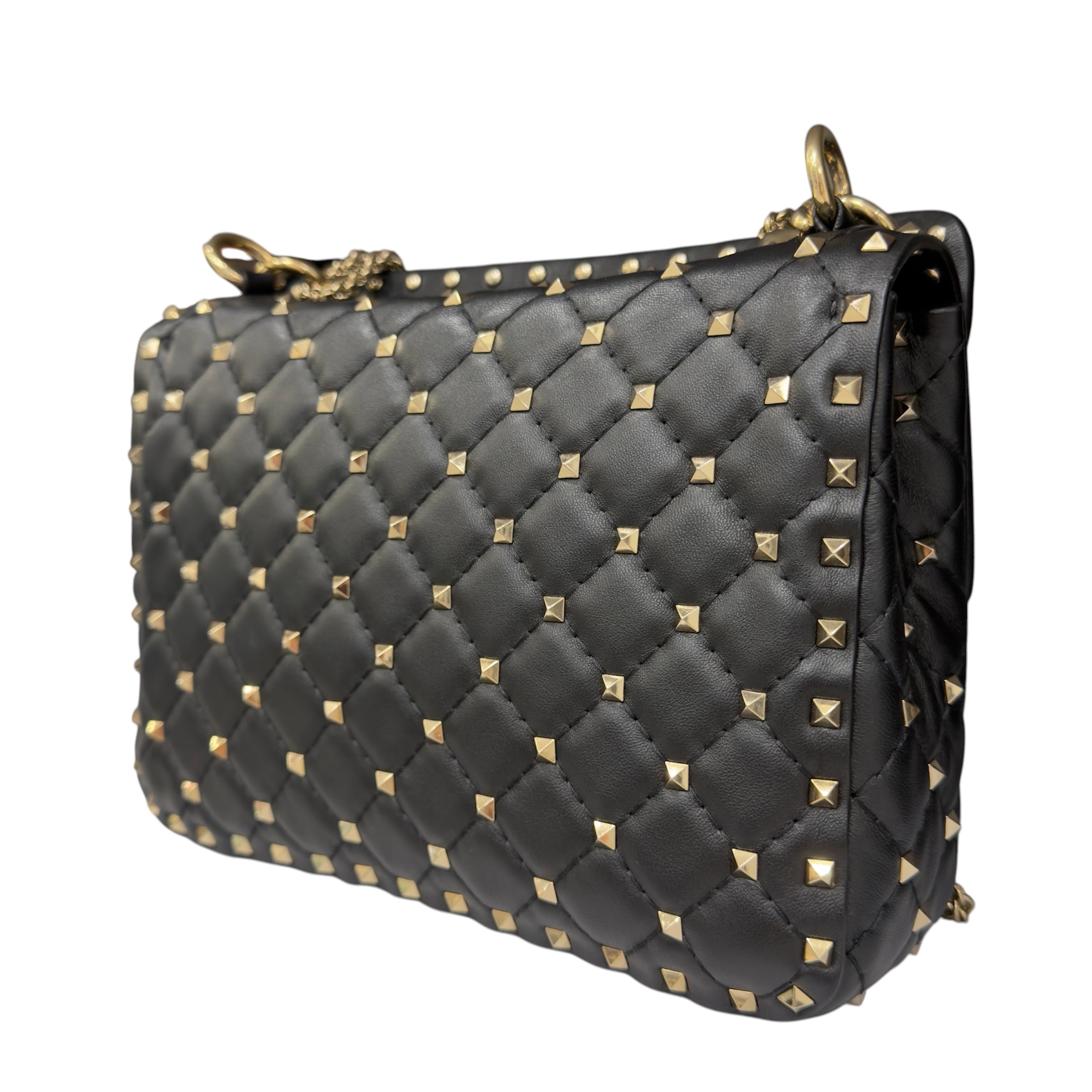 Valentino Rockstud Nera in pelle
