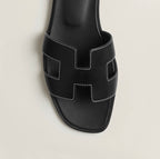 PRE ORDER HERMÈS SANDALI ORAN 38 NERE