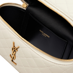 YSL Gaby Vanity Grande in pelle Bianca