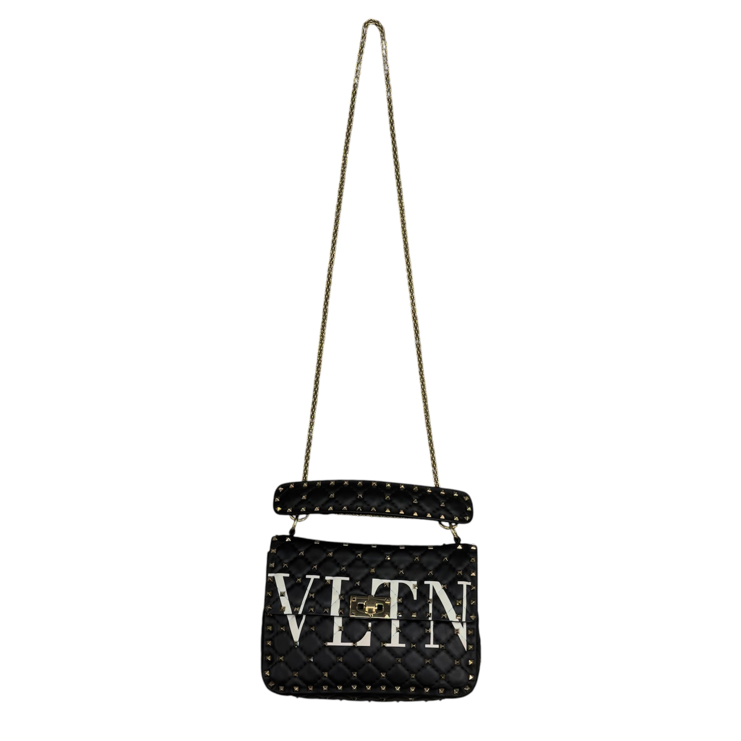 Valentino Rockstud Nera in pelle
