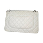 Chanel Jumbo 30 Caviar Bianca Edizione Milano