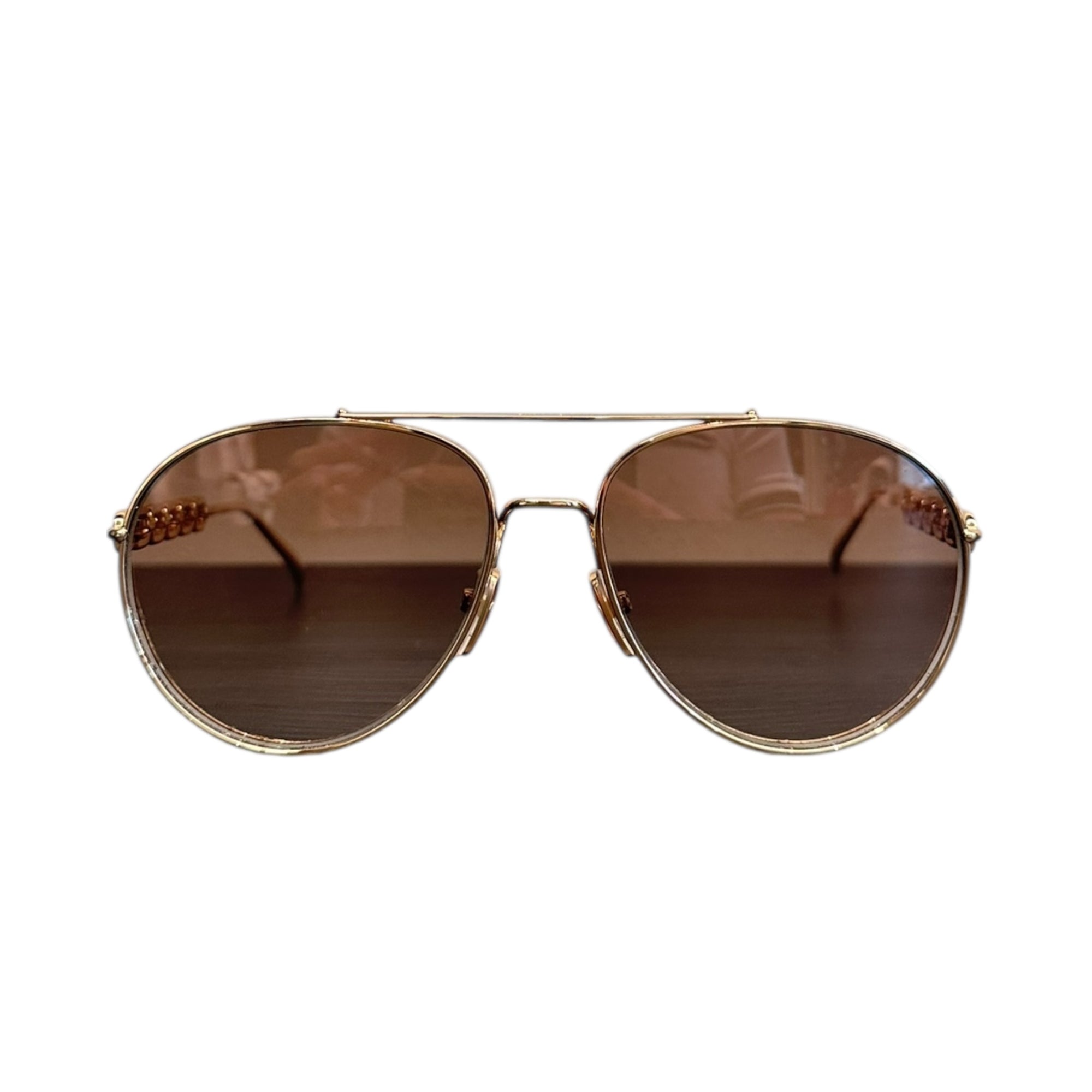 LOUIS VUITTON OCCHIALI DA SOLE MY LV CHAIN PILOT