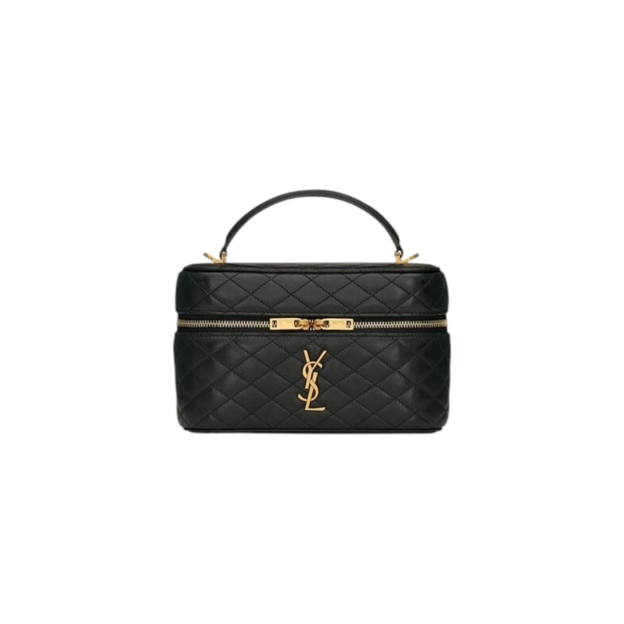 YSL Gaby Vanity Bag in pelle nera