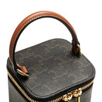 Celine Vanity Triomphe Mini Marrone