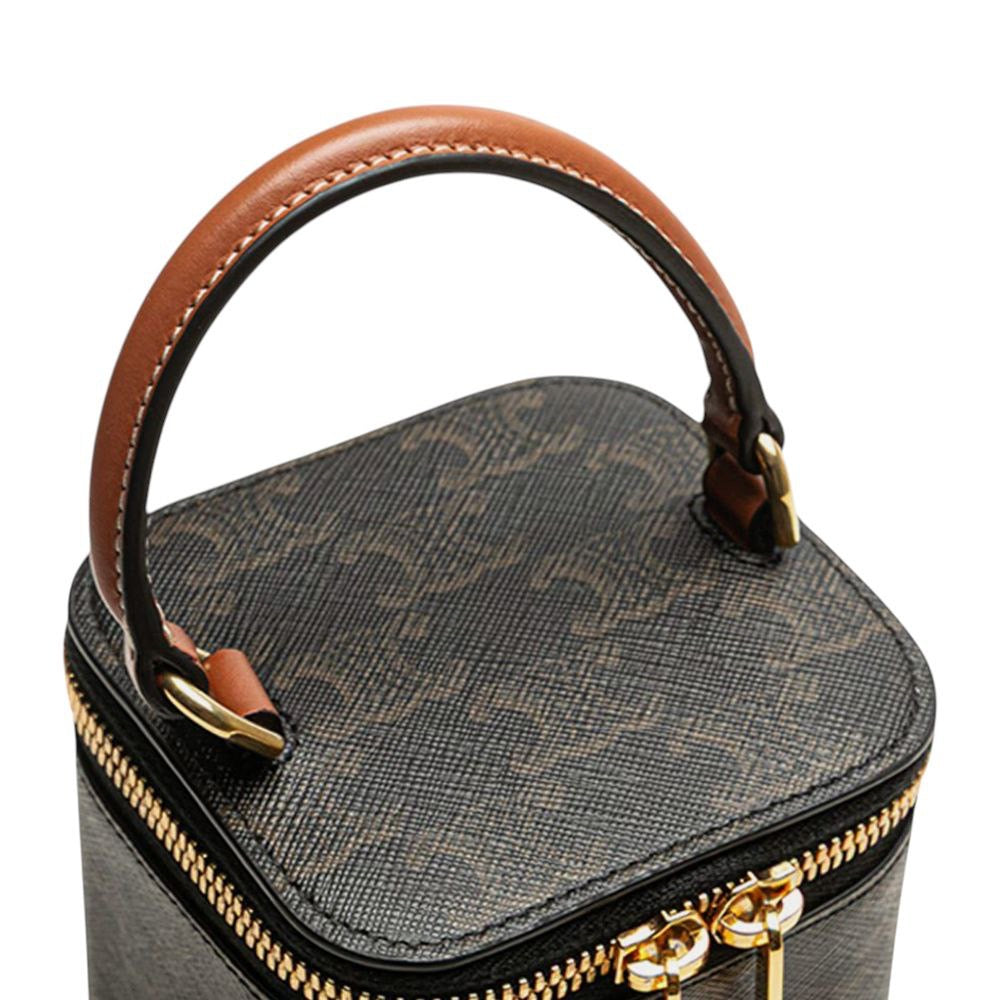 Celine Vanity Triomphe Mini Marrone