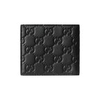 Gucci Portafoglio bi-fold GG Emblem Nero