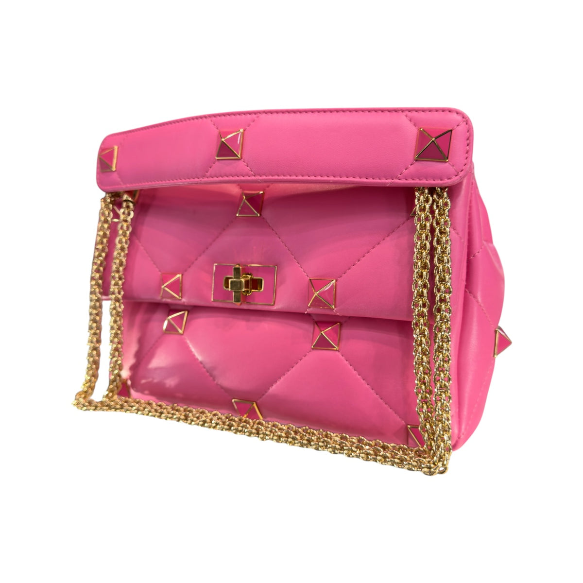 Valentino Roman Stud Rosa