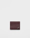 Prada Portacarte Saffiano Bordeaux
