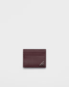 Prada Portacarte Saffiano Bordeaux