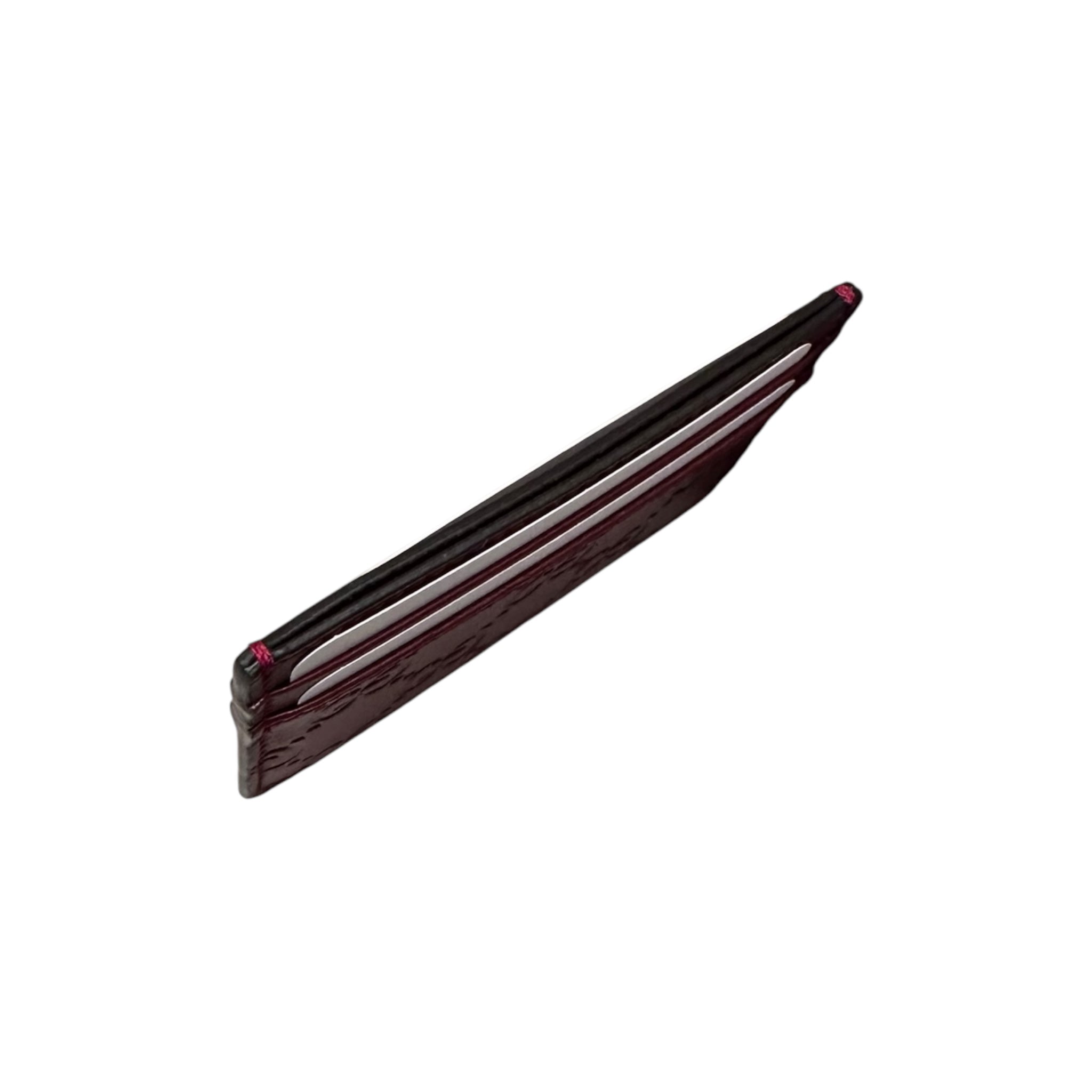 GUCCI PORTACARTE PELLE BORDEAUX