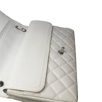 Chanel Jumbo 30 Caviar Bianca Edizione Milano