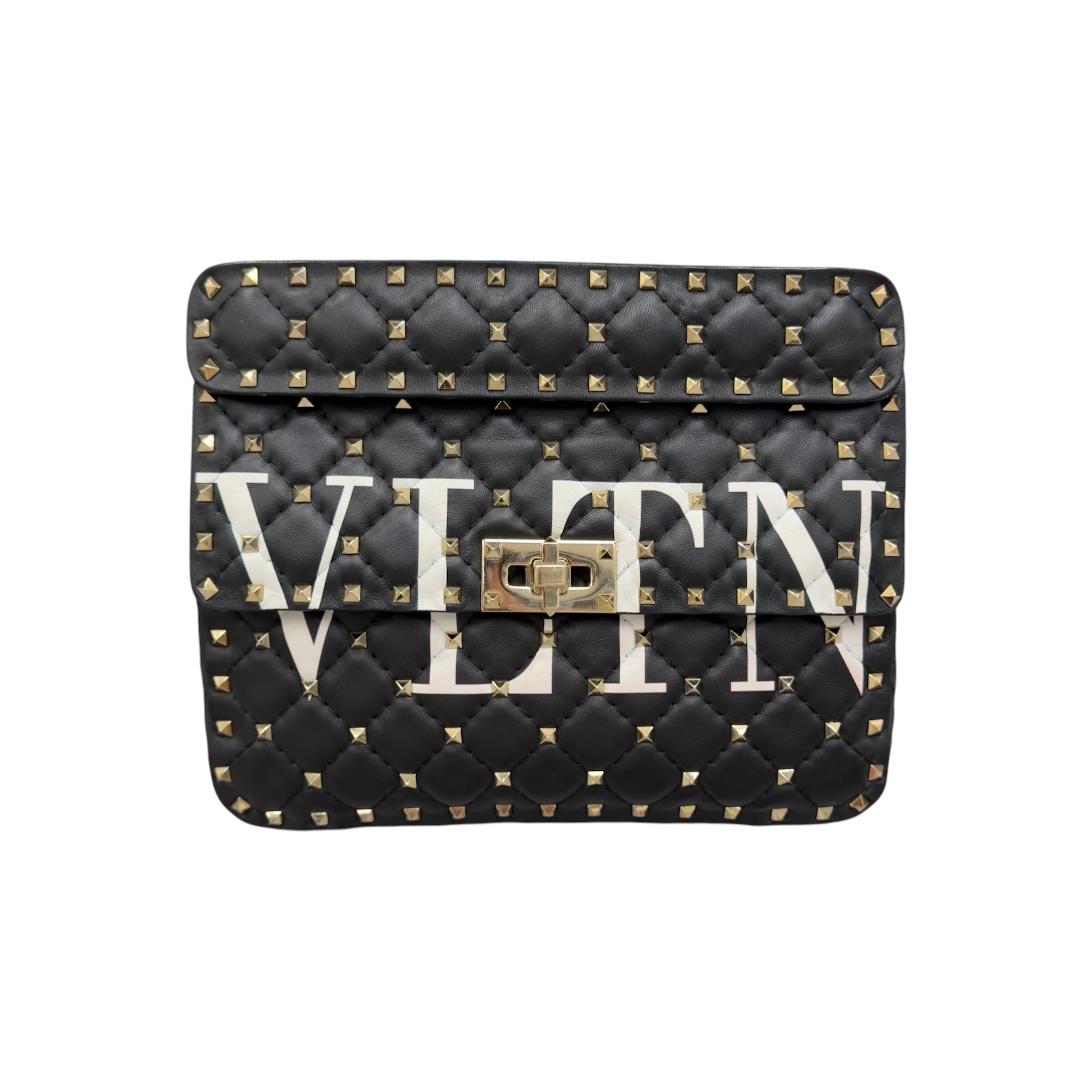 Valentino Rockstud Nera in pelle