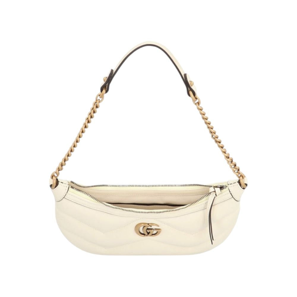 Gucci Marmont 2.0 a Spalla Piccola Bianca