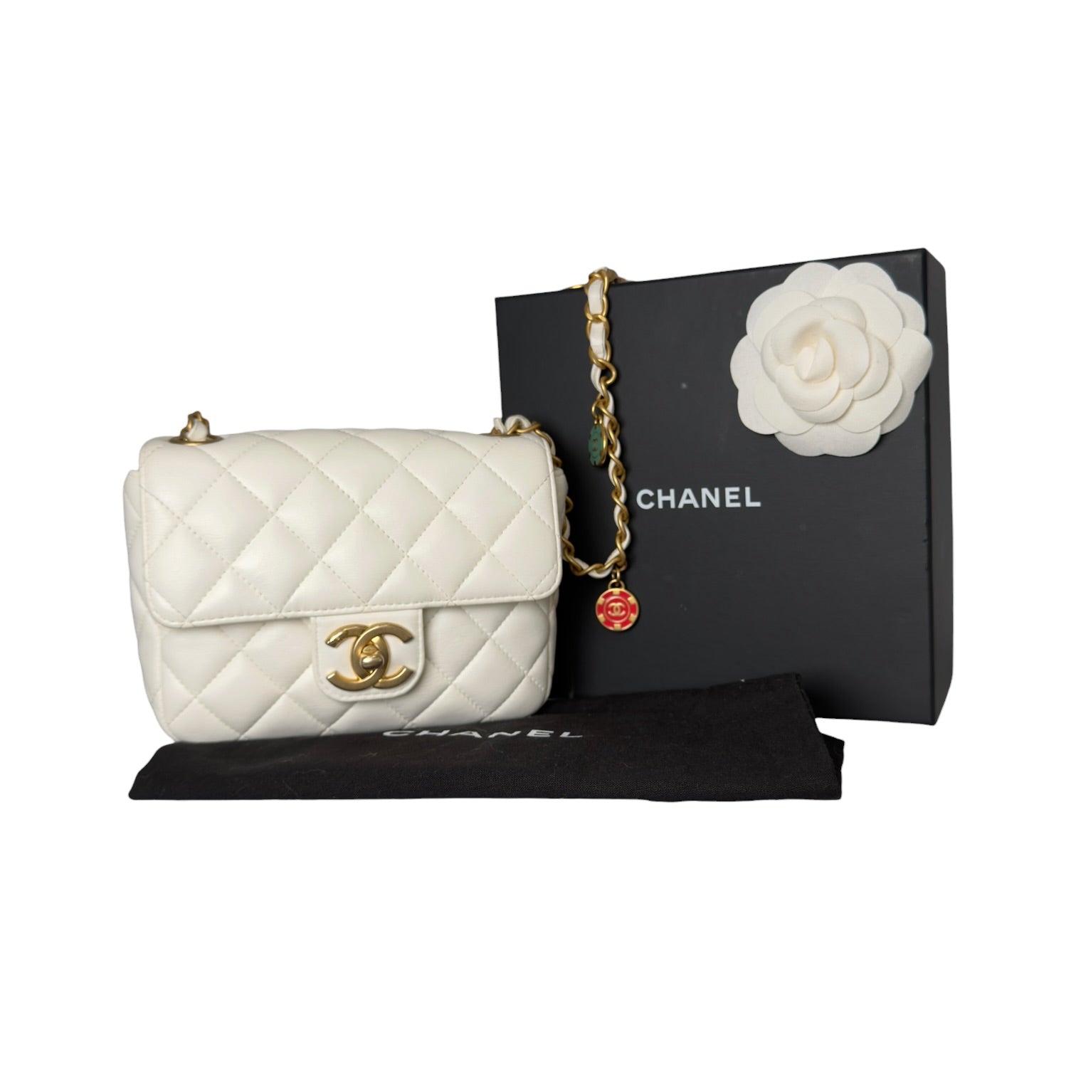 Chanel Mini Classic Royale Bianca EDIZIONE Monte Carlo