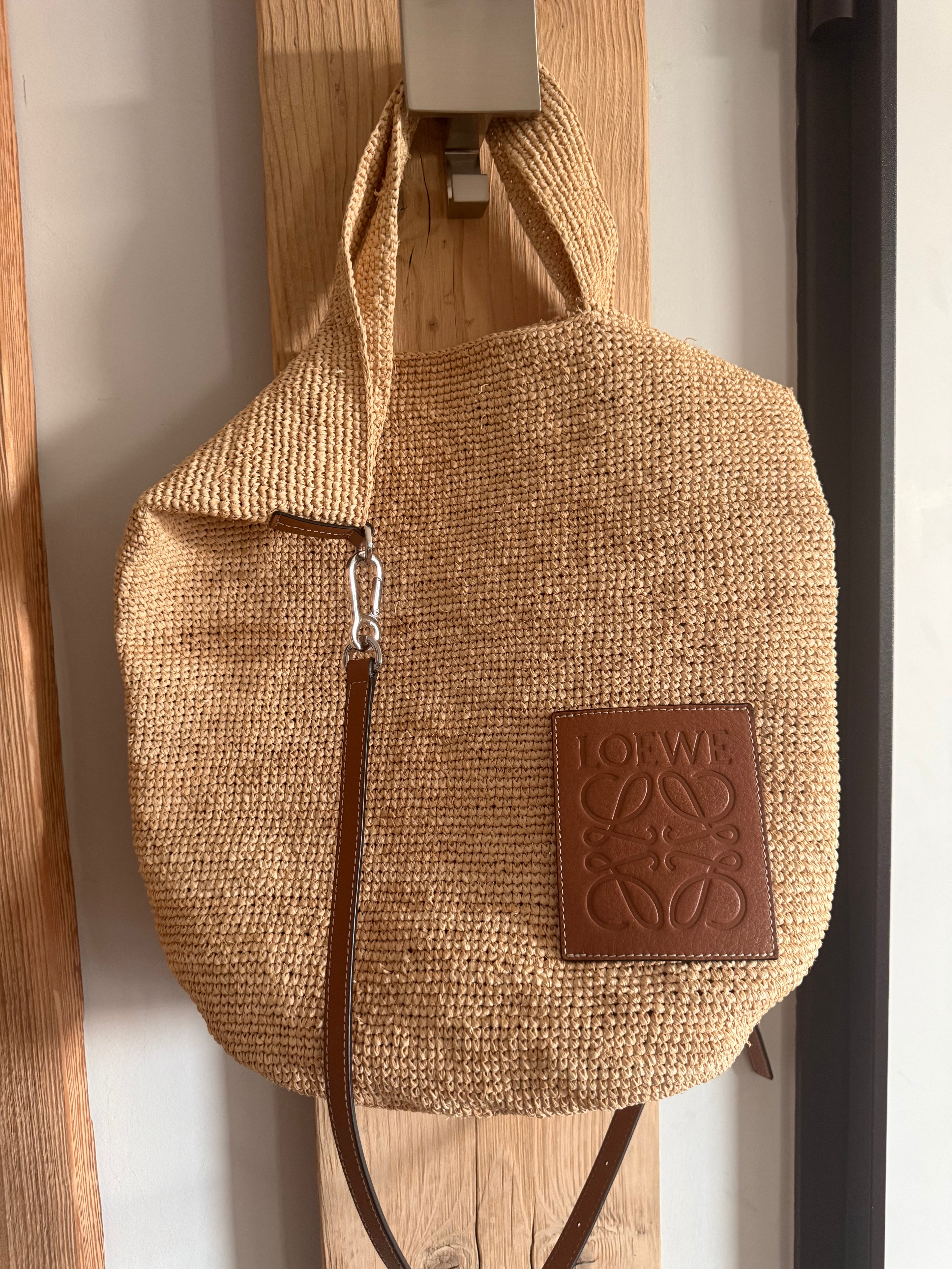 Loewe borsa raffia